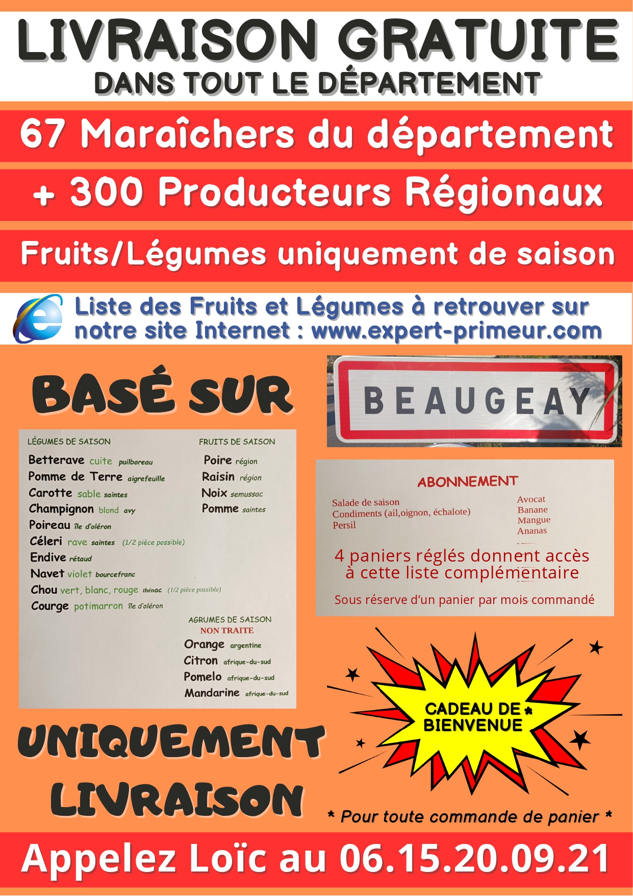 Flyer Expert Primeur