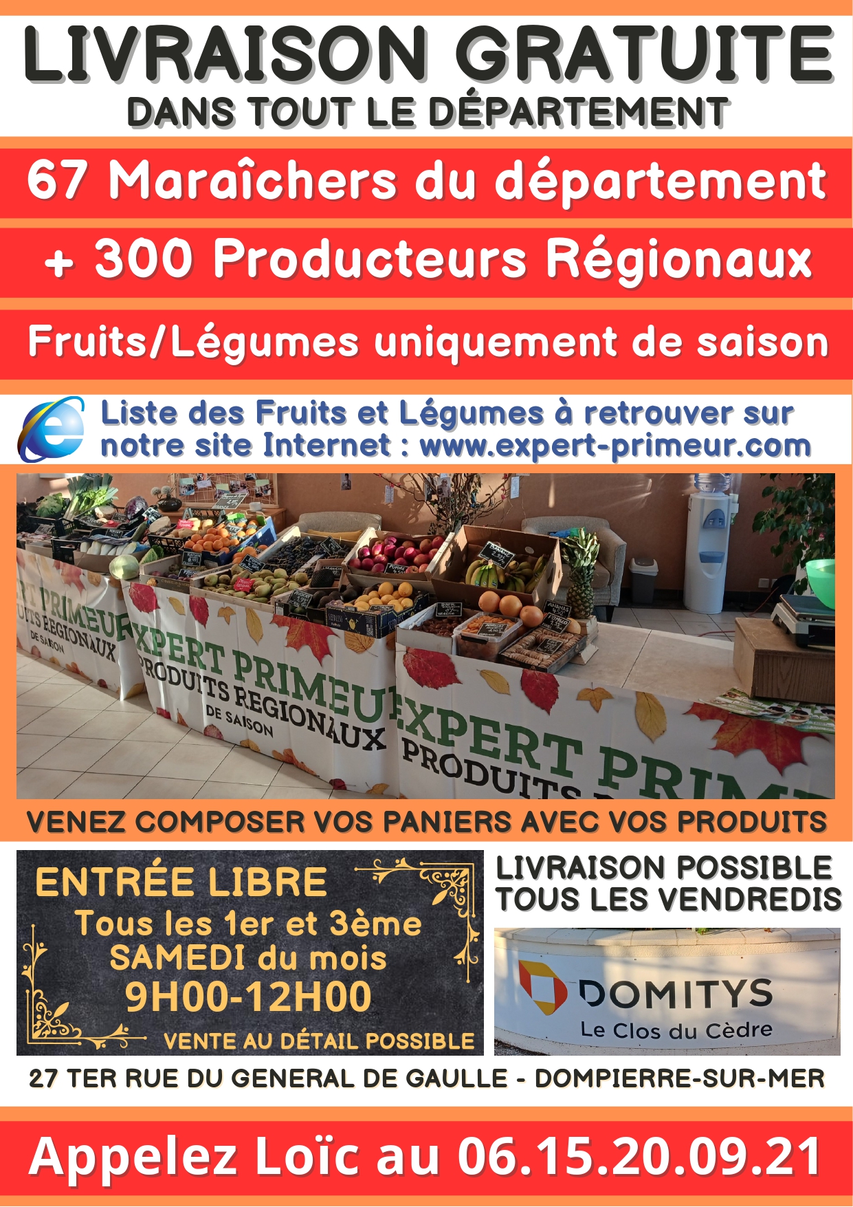 Flyer Expert Primeur